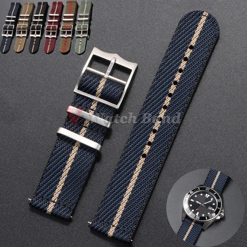 Watch strap twill woven fabric - strap,