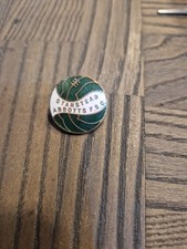 Stanstead Abbotts Football Supporters Club Pin Badge RW MILLER