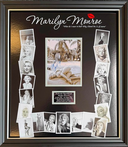 Marilyn monroe vintage signed - vintage,
