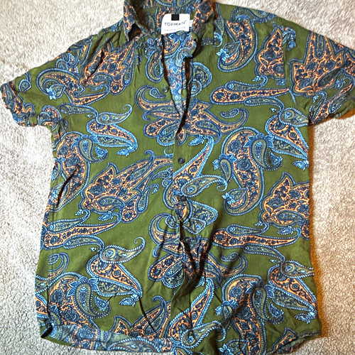 Topman men green - xs,
