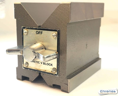 Magnetic vee block for - magnetic,