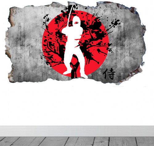 Japanese japan flag - japan, warrior