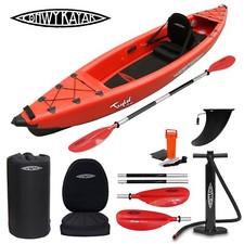 REFURB - CONWY KAYAK Tegid Drop Stitch Inflatable Kayak Sit on Top Single Person