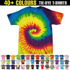 Festival Tie Dye T-Shirt Hand Dyed Top Tye Die Indie Music Pride Hippy Colours