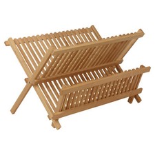 Wooden Dish Drainer Folding