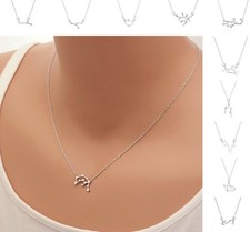 Star Sign Zodiac Constellation Necklace Aries Gemini Scorpio Leo Libra Virgo