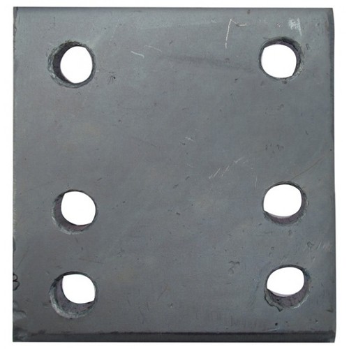 Inch hole drop plate zinc - 4,