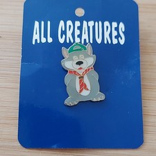 UK Scouting Wolf Cub Scout Metal Pin Badge