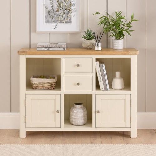 Bookcase low open - open, display