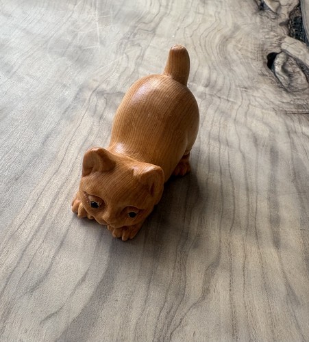 Charming miniature hand carved - miniature,