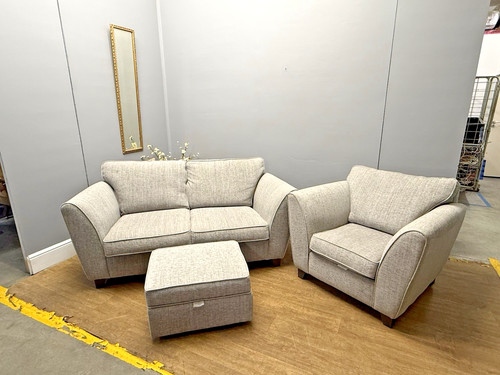 Modern grey fabric two - modern,