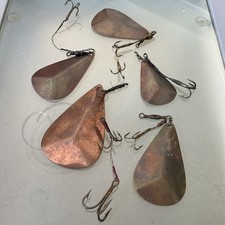 5 VINTAGE  HARDY BROS " HOG