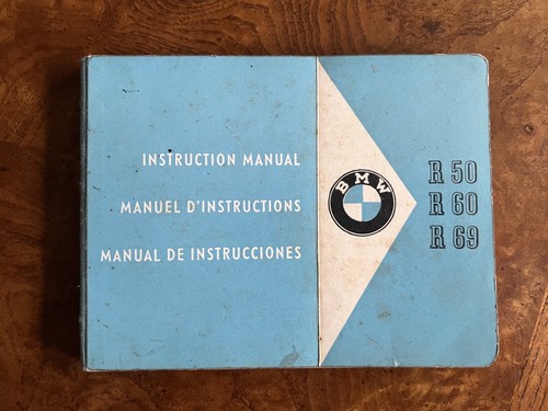 Bmw r50 r60 r69 handbook - bmw,
