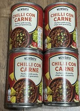 4 tins of NEWGATE Chilli Con