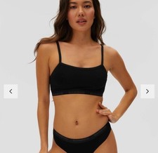 NWT Toned High Black Bralette