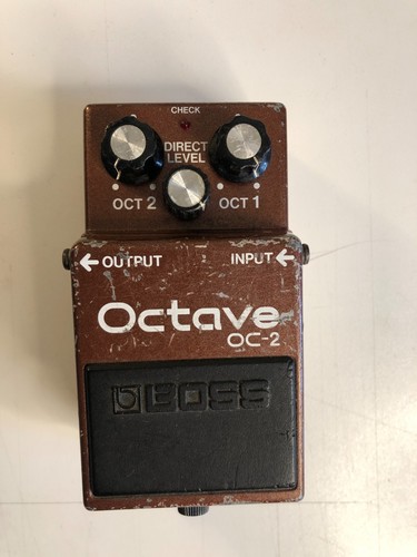 Boss octave guitar pedal - boss, oc-2