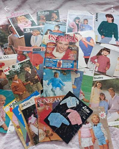 Huge vintage knitting - huge,