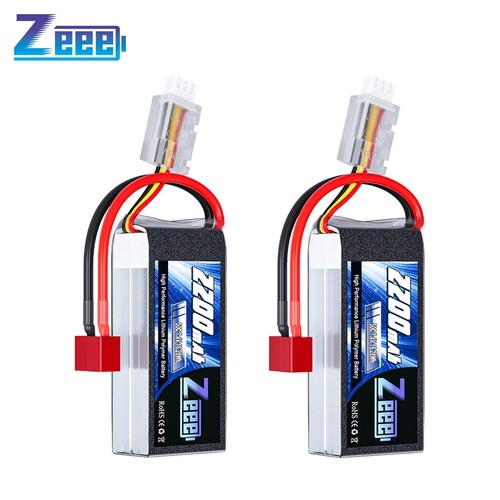 2pcs zeee 2200mah shorty - 3s,