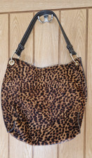 Boden Leather Leopard Print