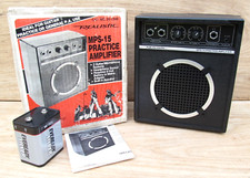 Vintage REALISTIC MPS-15 Guitar Practice Amplifier Boxed Working with Battery