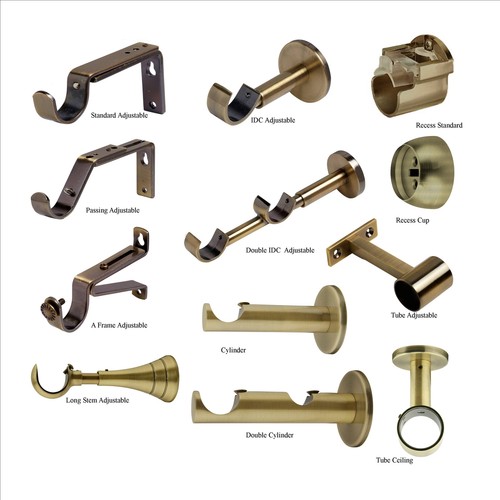 Curtain pole bracket antique - curtain, bracket,
