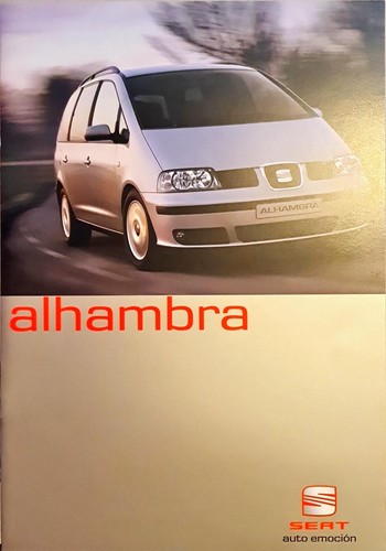 Seat alhambra brochure - seat,