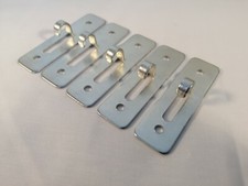 CEILING LIGHT FIXING BRACKET/HOOK PLATES 5 PACK-(FOR USE UNDER ROSES OR CUPS)