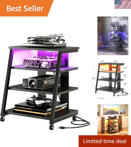 Tier media stand with - media,