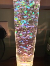 Irridescent Glitter Lava Lamp