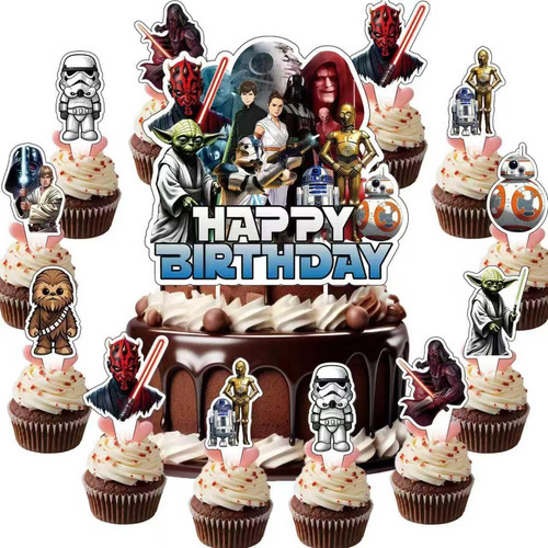 Pcs starwars cake - 25,