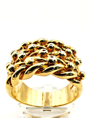 Heavy solid 9ct yellow - heavy,