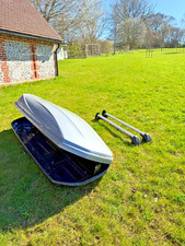 BMW 460L roof box and support