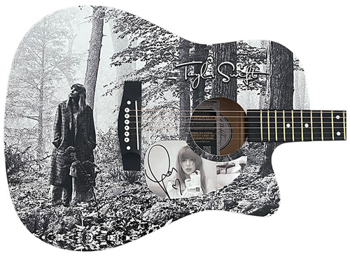 Taylor swift signed acoustic - taylor,