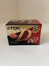 Tdk blank audio cassettes - blank,