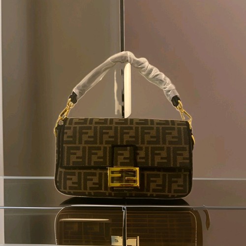 Fendi zucca logo canvas - logo,
