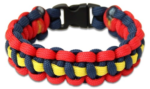 Regimental paracord wristband - regimental,