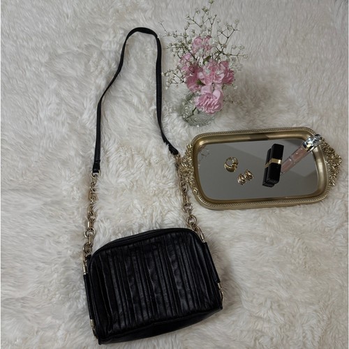 Zara black quilted - black,