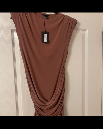 River island brown ruched - island,