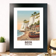 Beer, England Travel Poster