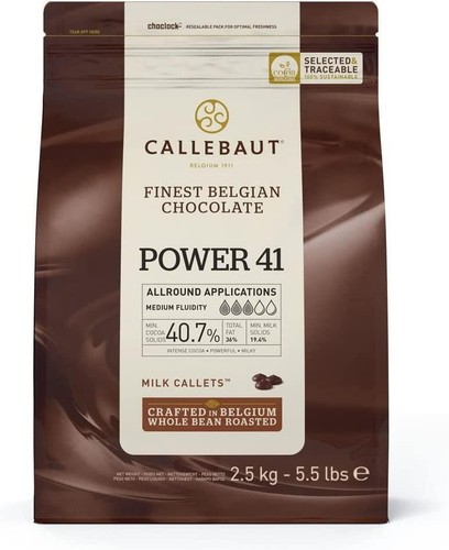 Callebaut power milk - callebaut, 41%