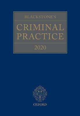 Blackstone criminal practice - criminal,