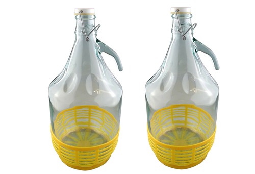 Winemaking demijohn pack of - 5l,