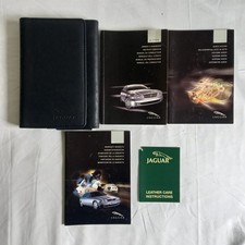 JAGUAR X TYPE OWNERS MANUAL HANDBOOK & WALLET PACK SALOON + ESTATE 2004-2008