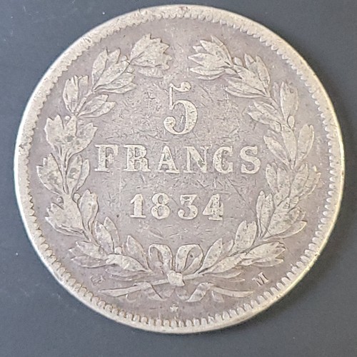 1834 france francs louis - france,