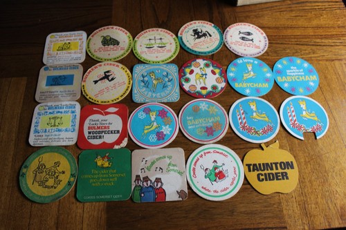 Vintage beermats babycham - beermats,