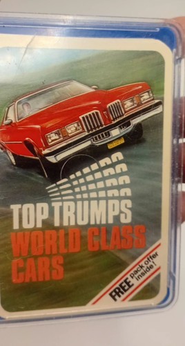 Vintage top trumps world class - top,