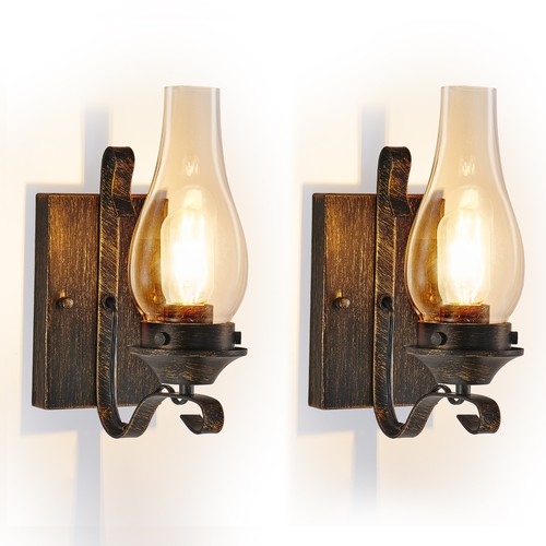 Pack rustic wall light - wall,