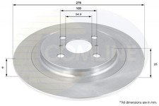 REAR BRAKE DISCS SET BRAKING