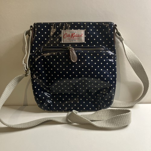 Cath kidston dark blue polka - kidston,