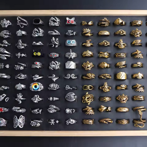 30pcs men women rings - men,